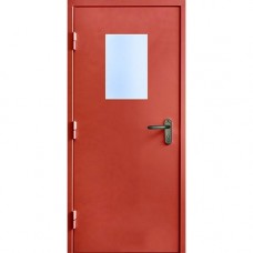 Дверь огнестойкая остекленная ДПНО-1-24 EI-90 с нитроэмалью