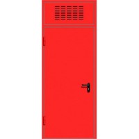 Однопольная огнеупорная дверь ДПФНР-1-8 EI-90 с вентиляцией